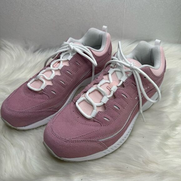 Easy Spirit Romy Walking Sneaker Leather 10W - Picture 1 of 8